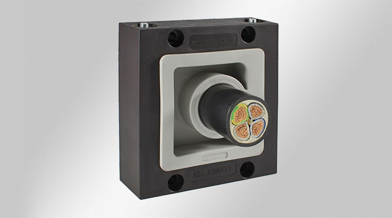 KEL-JUMBO Split Cable Transit Frames for Cables with Diameters of